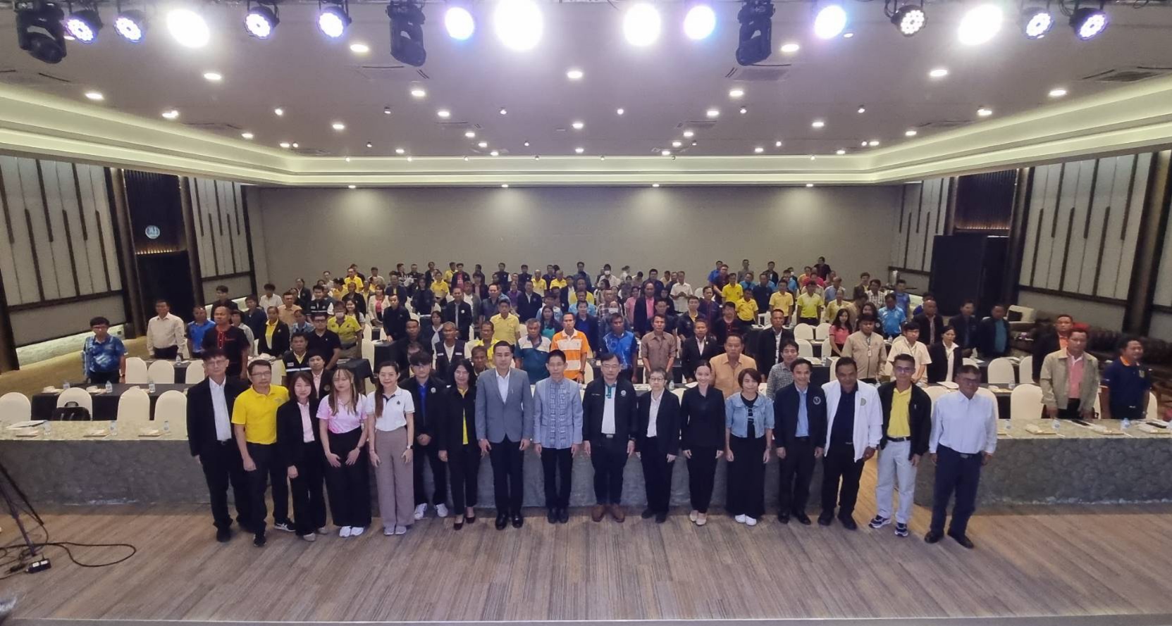 กรมชลฯ จัดปัจฉิมนิเทศโครงการศึกษาความเหมาะสมการบรรเทาอุทกภัยและภัยแล้ง ลุ่มน้ำหนองหาร ลุ่มน้ำน้ำพุง และลุ่มน้ำก่ำ จังหวัดสกลนคร นครพนม เสริมความมั่นคงต้นทุนน้ำเพื่อการอุปโภคบริโภค และการเกษตร เวทีที่ 1