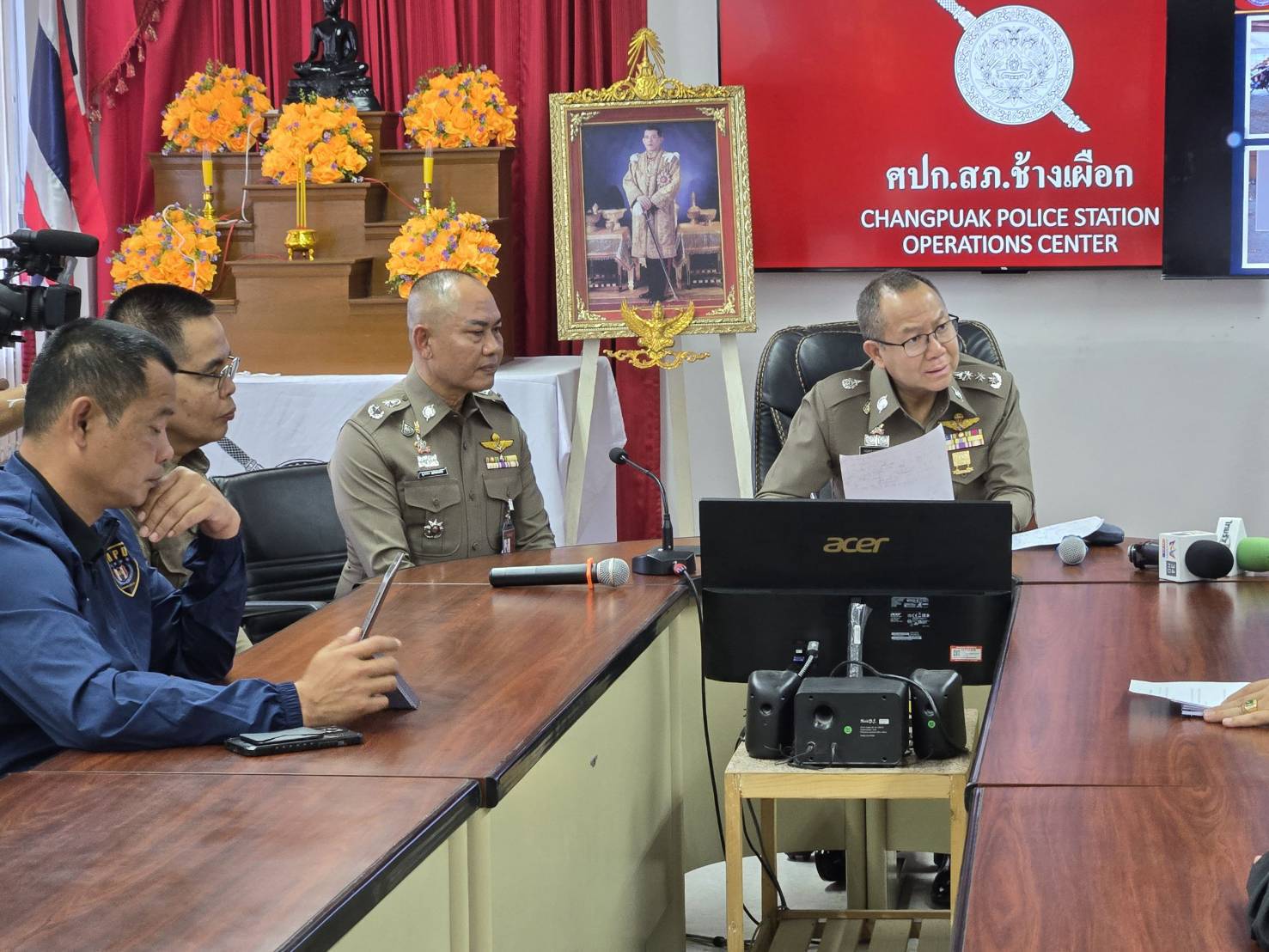 ภาค 5 ร่วมตำรวจช้างเผือก แถลงจับกุมคดีฆาตกรรมต่อเนื่อง 3 รายพบผู้ก่อเหตุและผู้ตาย เป็นคนเร่ร่อน ทำแผนตรวจดีเอ็นเอประกอบคำรับสารภาพ